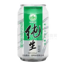 都市一族 純生風(fēng)味啤酒  罐裝啤酒 啤酒招商廠家直銷330ml