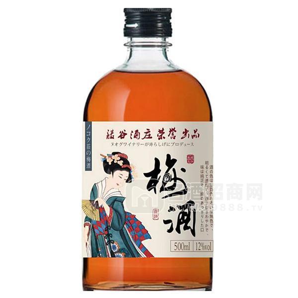 諾谷酒莊 梅酒 果酒 12%vol 500ml