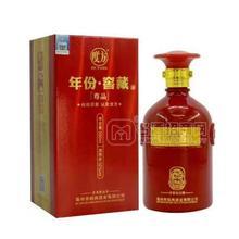 度方年份窖藏酒紅瓶原漿濃香型白酒招商盒裝酒500ml