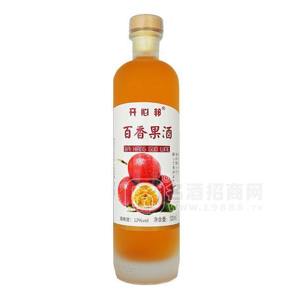 開(kāi)心邦百香果酒 多德瓶系列果酒代理500ml