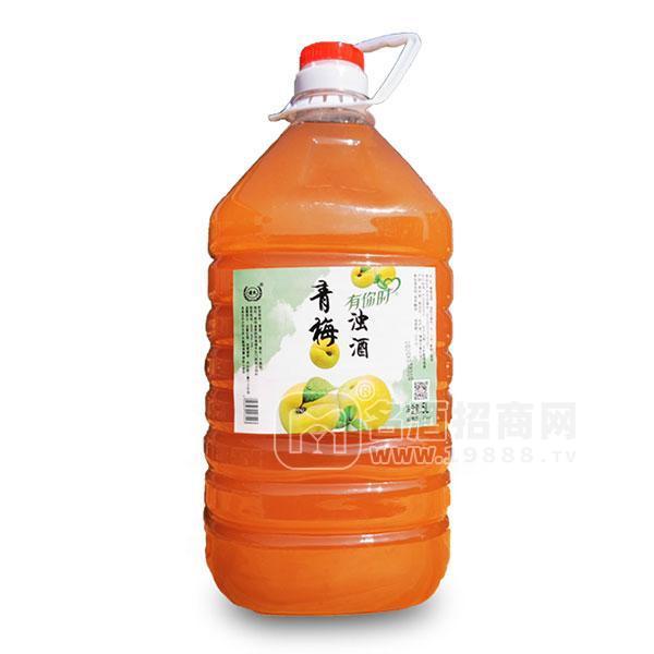 黃氏青梅濁酒 桶裝酒 有你時(shí)濁酒招商代理5L