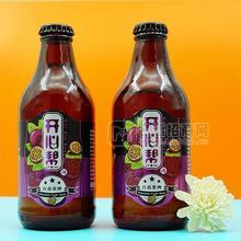 開心幫百香果啤酒招商 瓶裝水果啤酒代理280ml