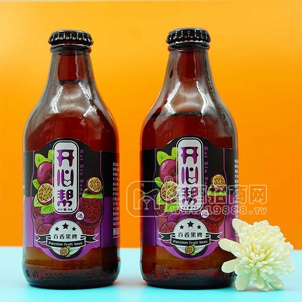 開心幫百香果啤酒招商 瓶裝水果啤酒代理280ml