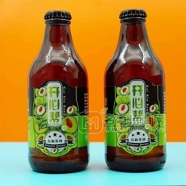 開心幫青梅果啤酒招商3.5%vol 瓶裝水果啤酒代理280ml