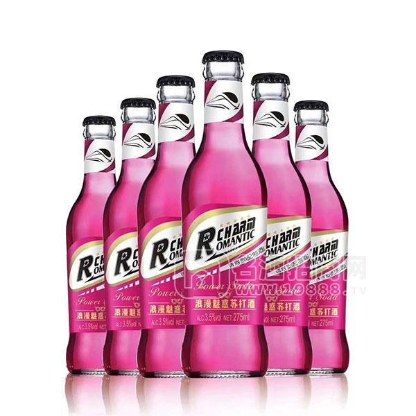 ·浪漫魅惑苏打酒招商夜场酒水代理批发275ml 