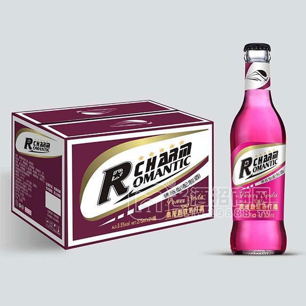 ·整箱装浪漫苏打酒招商配制酒鸡尾酒代理厂家直销275mlx24瓶 