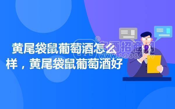黃尾袋鼠葡萄酒怎么樣,黃尾袋鼠葡萄酒好喝嗎