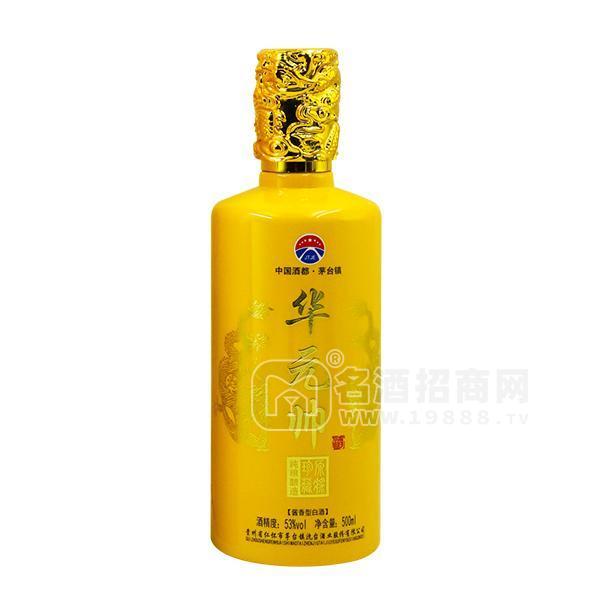 華元帥純糧白酒珍藏原漿酒醬香型 500ml