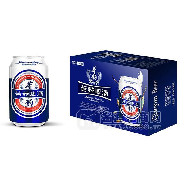 整箱裝罐裝啤酒苦蕎啤酒蕎韻啤酒招商代理