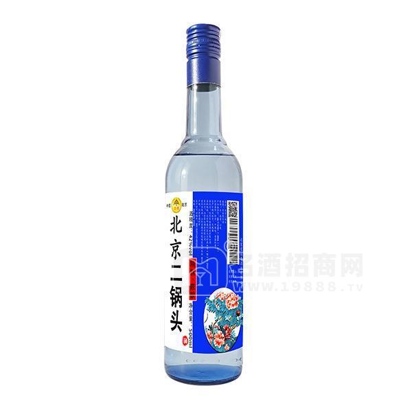 北京二鍋頭陳釀白酒42%vol500ml