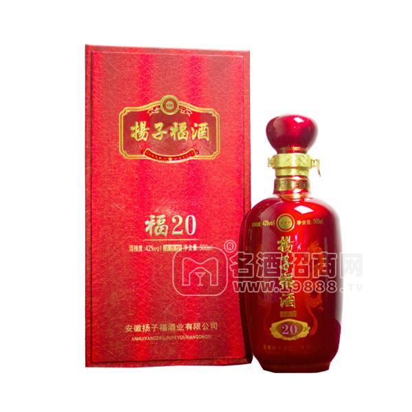 揚(yáng)子福酒白酒招商500ml