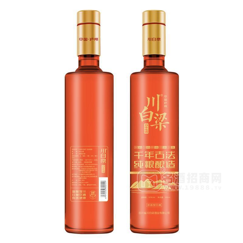 川白梁歡酒濃香型白酒招商 500ml 