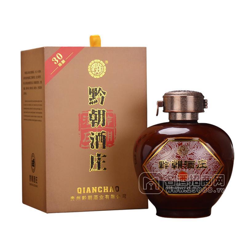 黔朝酒莊叁拾_30陳釀+10年坤沙醬香酒_正宗茅臺(tái)鎮(zhèn)醬香風(fēng)味招商