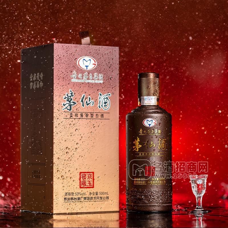 茅仙酒醬香型白酒53%vol500ml