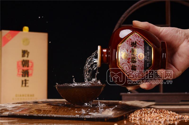 53度醬香酒批發(fā)，茅臺鎮(zhèn)黔朝酒莊叁拾