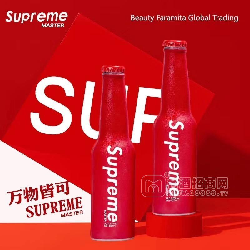 supreme蘇打酒招商紅瓶207ml