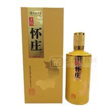 懷莊酒業(yè)53%vol古鎮(zhèn)懷莊醬香型白酒金瓶裝招商500ml