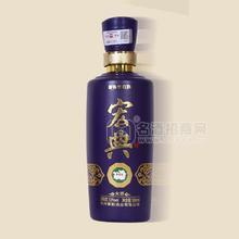 秦韻酒業(yè)宏典53%vol醬香型白酒瓶裝招商500ml