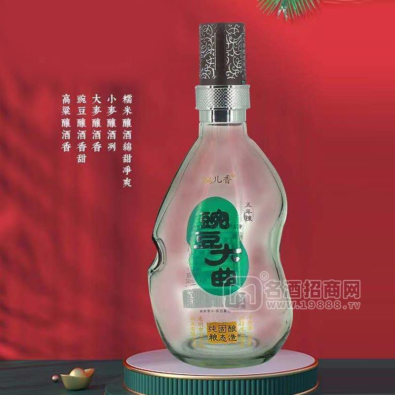 豌儿香豌豆大曲白酒厂家招商500ml