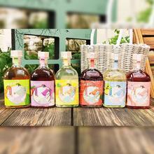 有你時復(fù)合果酒青梅荔枝、蜜桃玫瑰、草莓楊梅、柚子青桔、桂花菠蘿、茉莉百香果果酒招商300ml
