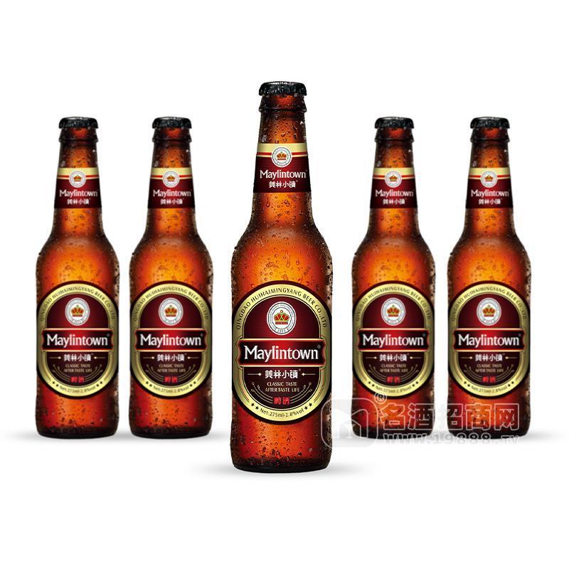 美林小镇原浆小麦白啤瓶装招商275ml 
