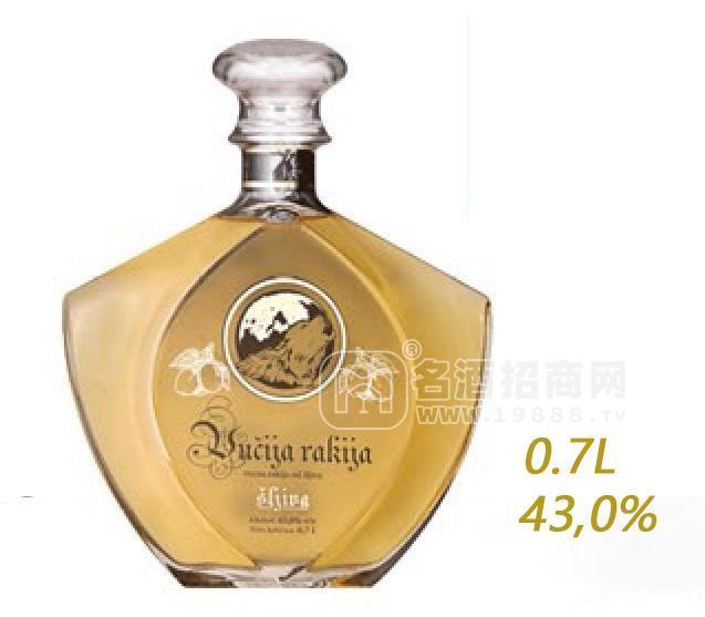 塞爾維亞國酒Vucija Rakija狼白蘭地