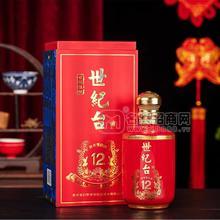 世紀(jì)臺(tái)酒—世紀(jì)佳釀53%vol醬香型白酒紅瓶招商500ml