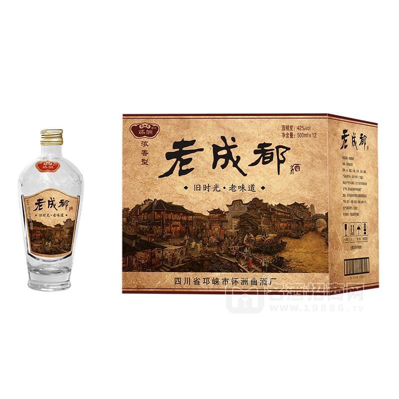 老成都酒白酒禮盒裝500mlx12