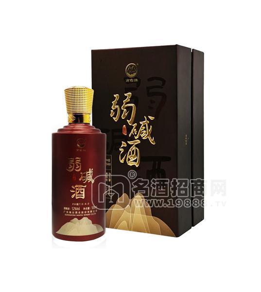 廣東南臺(tái)弱堿酒禮盒裝500ml米香型52度純糧食白酒