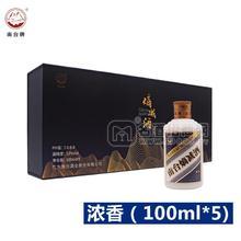 廣東南臺(tái)酒禮盒裝小分子酒52度100ml小酌高度濃香型團(tuán)圓熵堿白酒