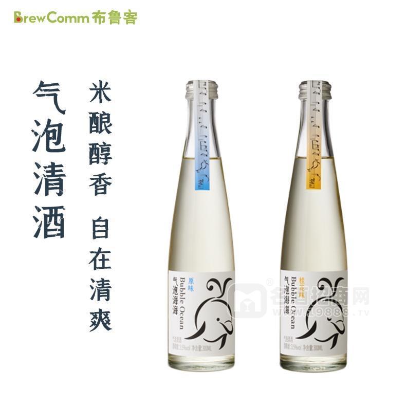 氣泡海海氣泡清酒330ml