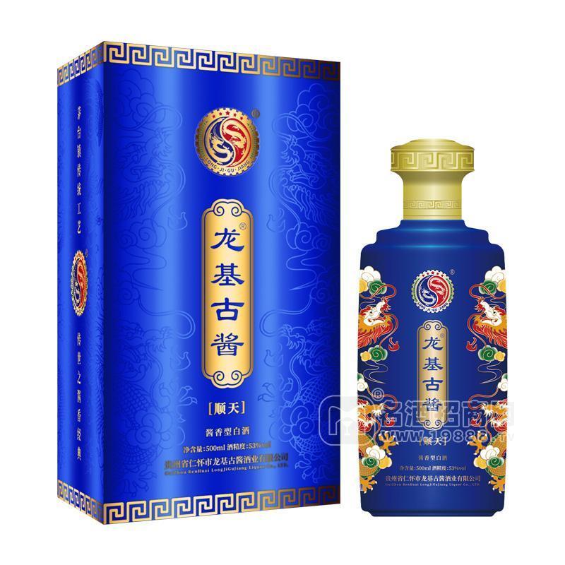 龍基古醬順天 醬酒醬香型白酒 禮盒500mL