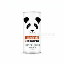 熊貓比爾原漿啤酒罐裝1L