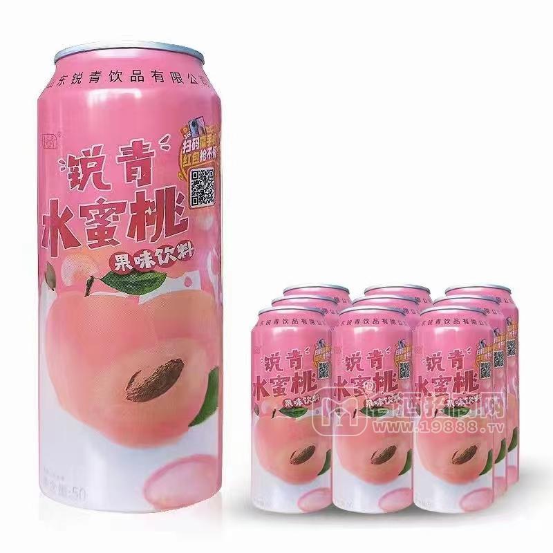 銳青水蜜桃果味飲料