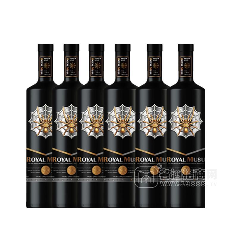【法國進(jìn)口紅酒】穆蘇·蜘蛛網(wǎng)干紅葡萄酒