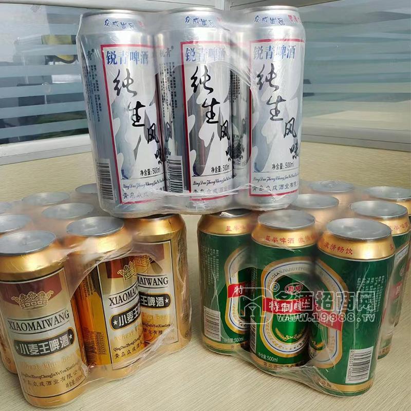 銳青啤酒罐裝特制啤酒500ml