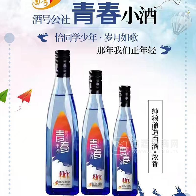 酒號公社青春小酒濃香型白酒招商