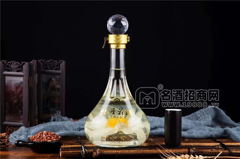 洛陽(yáng)牡丹花都酒業(yè)特色文化禮品系列牡丹花酒淡雅