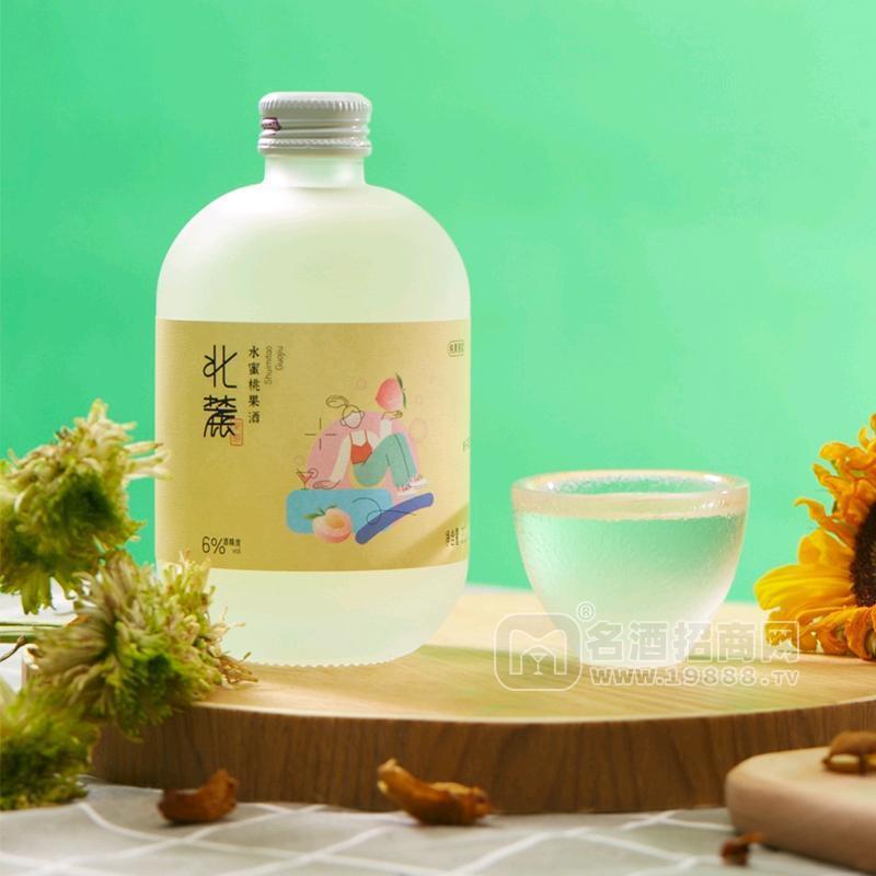 北麓果道水蜜桃果酒330ml