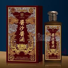 金沙貢醬沙醬酒醬香型白酒瓶裝招商500ml