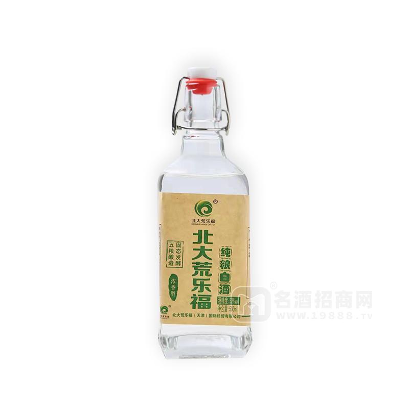 北大荒樂福純糧白酒濃香型500ML