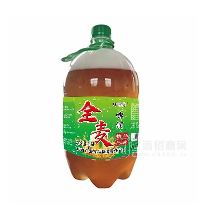 味逍遙全麥啤酒1.5l