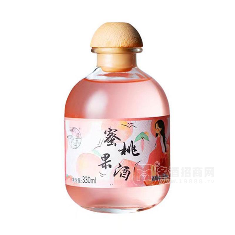 寫意人生蜜桃果酒330ml