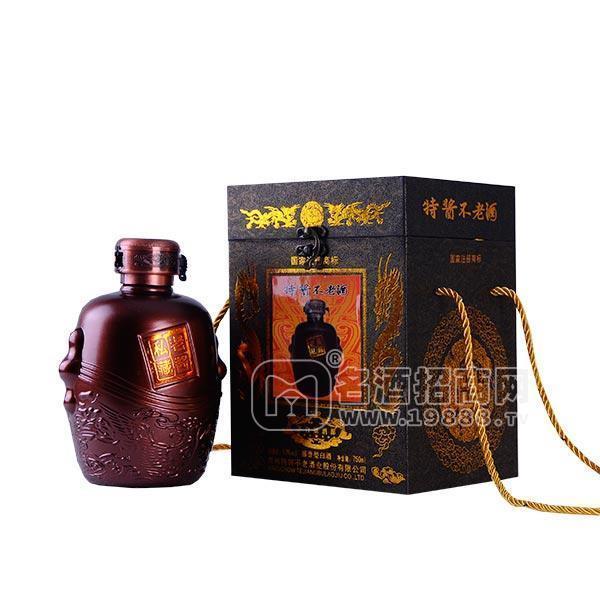 特將不老酒茅臺(tái)鎮(zhèn)酒都醬香型白酒招商750ml