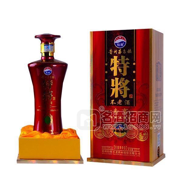 貴州茅臺(tái)鎮(zhèn)特將不老酒濃醬兼香型白酒招商500ml