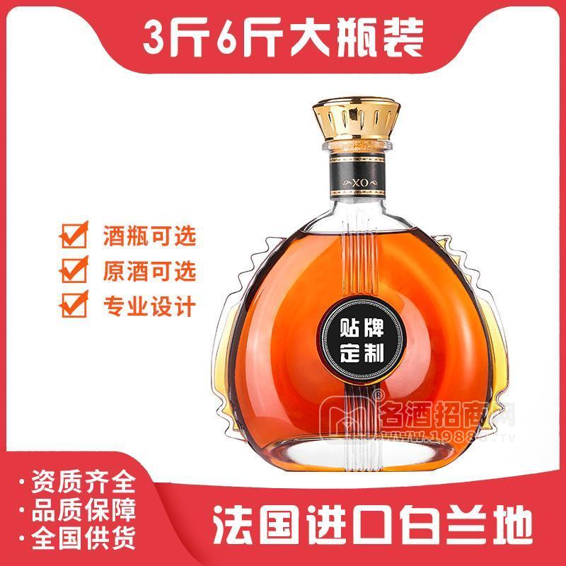 酒吧酒水3斤6斤白蘭地洋酒oem貼牌_正規(guī)洋酒oem廠家