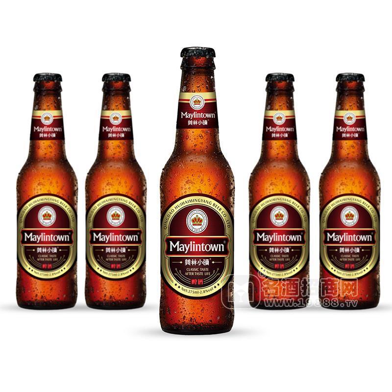 美林小镇棕瓶啤酒招商275ml