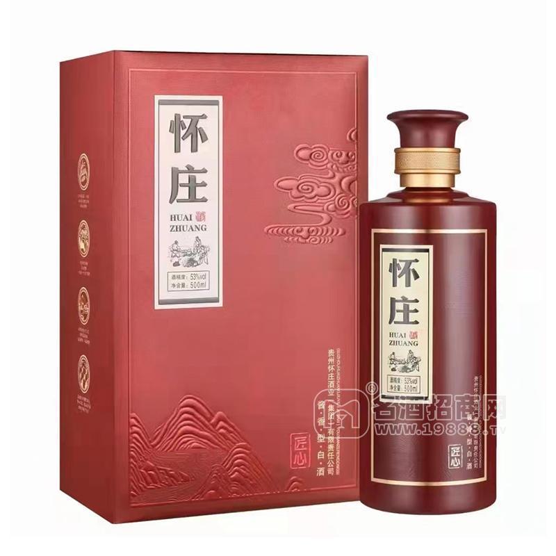 懷莊匠心醬香型白酒500ml