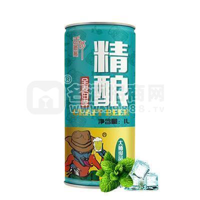 舌郎精釀啤酒全麥白啤1l