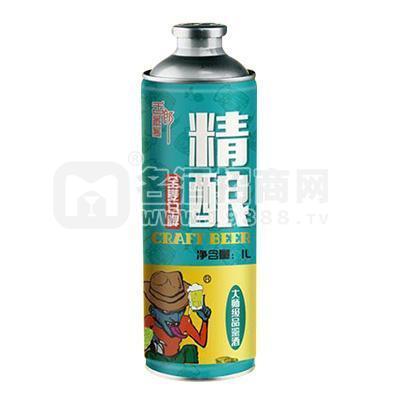 舌郎精釀啤酒全麥白啤新品1l